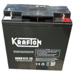 Krafton K12-20 12V 20Ah zárt ólomsavas akkumulátor
