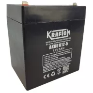 Krafton 12V 5Ah K12-5 zárt ólomsavas zselés akkumulátor