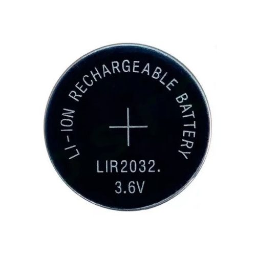 LIR2032 3,6V 45mAh OEM újratölthető Li-ion akkumulátor