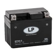 Landport GTX4-3 12V 3Ah 50314 40A jobb+ GEL motor akkumulátor
