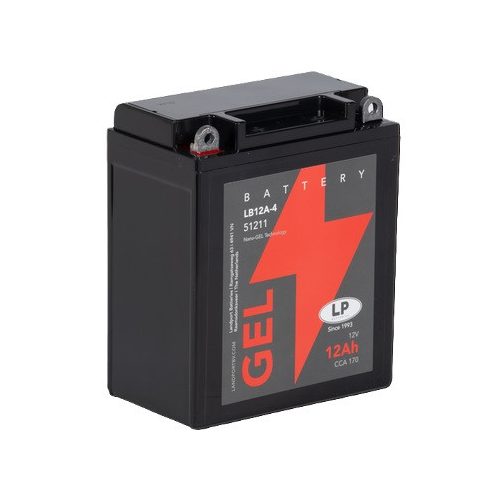 Landport GEL LB12A-4 12V 12Ah gondozásmentes GÉL (zselés) motor akkumulátor