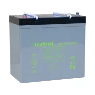   Leaftron LTG12-55 12V 55Ah Highrate/Longlife gél kerekesszék rokkantkocsi akkumulátor