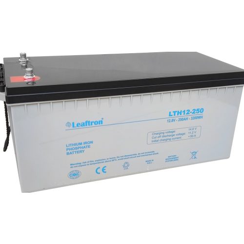 Leaftron LTH12-250 lithium akkumulátor LiFePO4 12V 250Ah