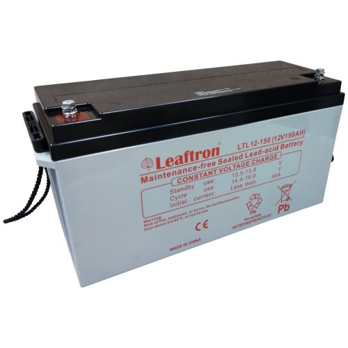 Leaftron LTL12-150 12V 150Ah zárt ólomsavas akkumulátor