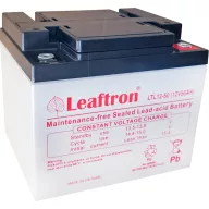 Leaftron 12V 50Ah LTL12-50 Longlife zárt ólomsavas zselés akkumulátor