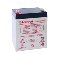   Leaftron 12V 5Ah LTXL12-5 F2 Highrate / Longlife zárt ólomsavas zselés akkumulátor