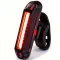 Led USB piros-fehér hátsó kerékpár lámpa