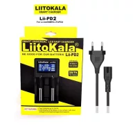   LiitoKala Lii-PD2 3,6V/3,7V Li-Ion akkumulátor 1,2V NiMh/NiCD elemtöltő