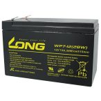 Long WP7-12 12V 7Ah 28W zárt ólomsavas akkumulátor