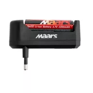   MAARS MC 500 Li-ion akkumulátor töltő + 1db 18650 2200mAh akkumulátor