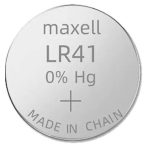 Maxell LR41 192 AG3 L736 alkáli gombelem
