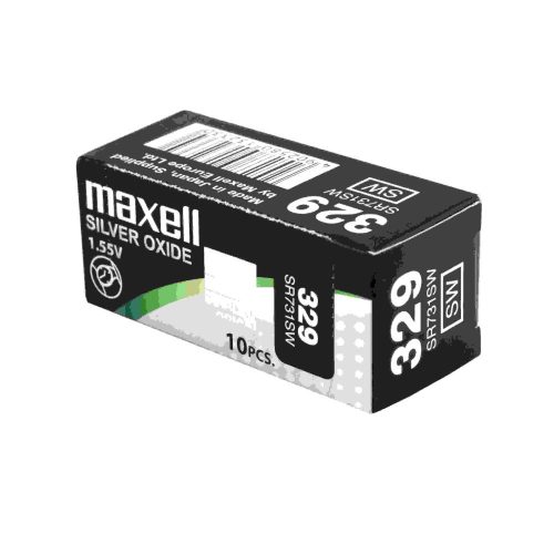 Maxell 329 ezüst-oxid gombelem (SR731SW) 1,55V