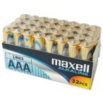 Maxell LR03 ALKALINE 32db mikro AAA elem