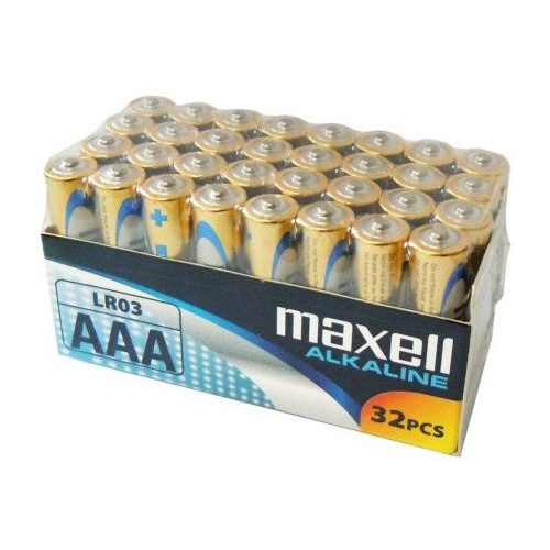 Maxell ALKALINE AAA LR03 32db mikro elem