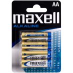 Maxell ALKALINE LR6/4 1,5V tartós AA ceruza elem