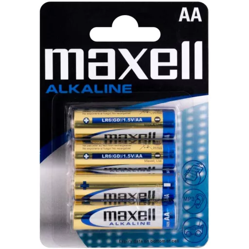 Maxell ALKALINE LR6/4 1,5V tartós AA ceruza elem