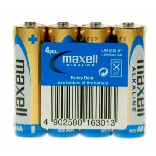 Maxell ALKALINE LR6/4S 1,5V tartós AA ceruza elem