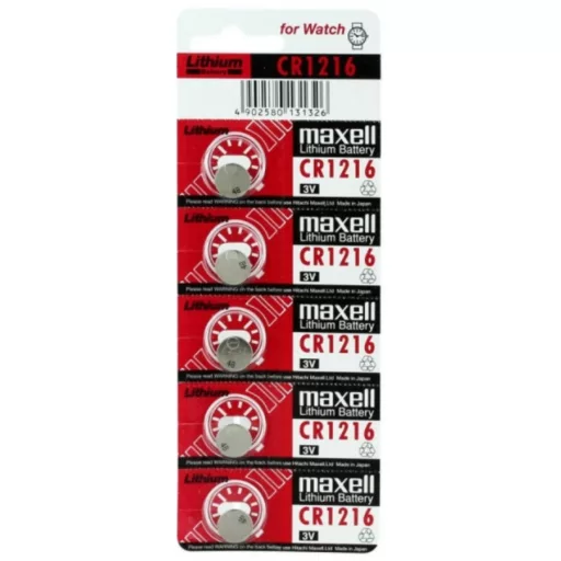 Maxell CR1216 3V Lithium gombelem