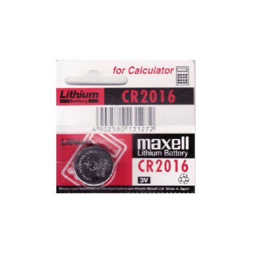 Maxell CR2016 3V Lithium gombelem bl/5