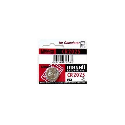 Maxell CR2025 3V Lithium gombelem bl/5