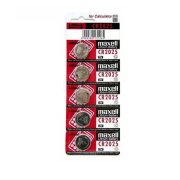 Maxell CR2025 3V Lithium gombelem bl/5