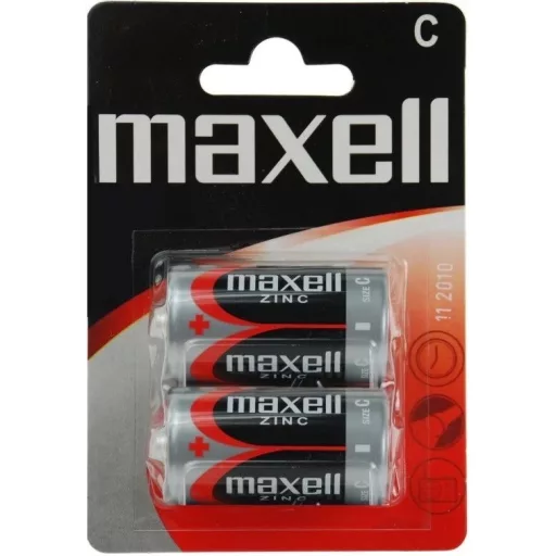 Maxell Zinc R14/2BP 1,5V féltartós C baby elem