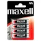 Maxell Zinc R6/4 1,5V féltartós AA ceruza elem