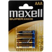 Maxell LR03/4BP SUPER Alkaline tartós AAA mikro elem