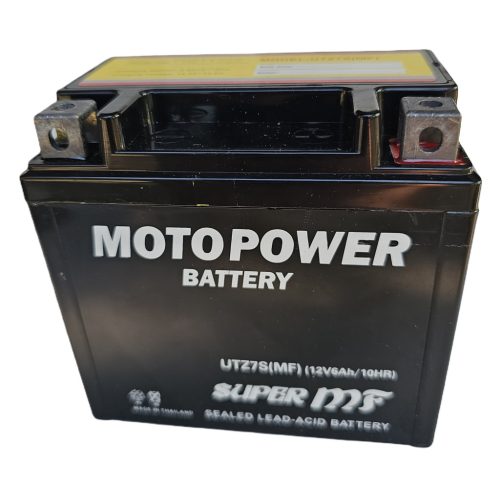 MotoPower YTZ7(MF) UTZ7S(MF) 12V 6Ah 150A motor akkumulátor