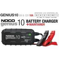 NOCO Genius 10 6V/12V 10A Super MF GEL VRLA AGM 10-230Ah smart Li-ion akkumulátor töltő