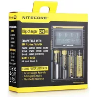  Nitecore Digicharger D4 1,2V AA/AAA/C 3,6V/3,7V Li-ion akkumulátor töltő