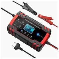 12V 12A 24V 6A intelligens inpulzus javító akkumulátor töltő