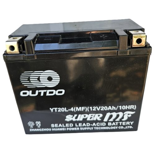 OUTDO YT20L-4(MF) 12V 20Ah 310A motor akkumulátor