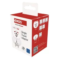    EMOS Utazóadapter Európába látogató külföldieknek P0055N