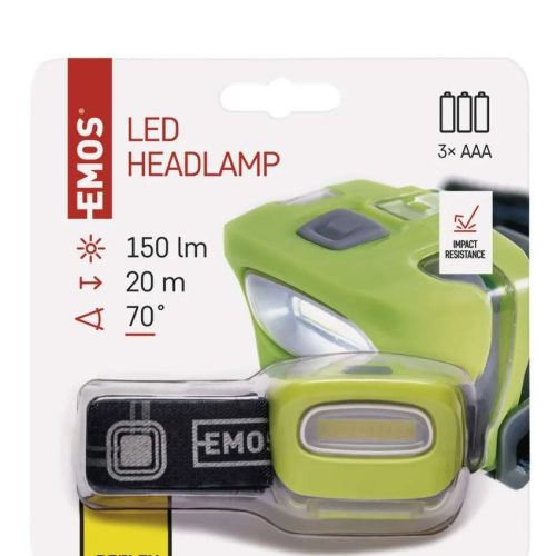 EMOS COB LED Fejlámpa 2w 150lm P3528