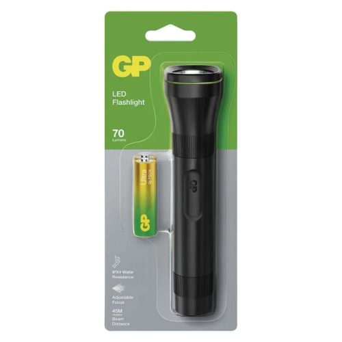 GP LED Zseblámpa C107 + 2× LR6 P8107