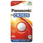 Panasonic CR2025 Lithium 3V gombelem