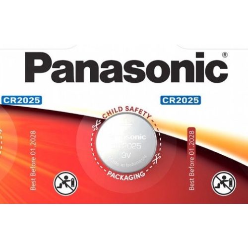 Panasonic CR2025 3V Lithium gombelem