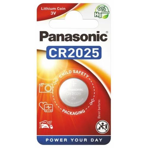 Panasonic CR2025 3V Lithium gombelem