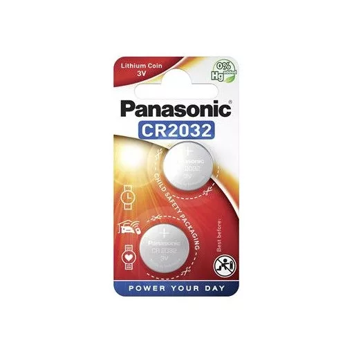 Panasonic CR2032/2 3V Lithium gombelem
