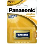 Panasonic 6LR61APB/1BP ALKALINE Power 9V elem