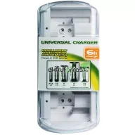   Panasonic Universal Charger BQ-CC15E AA ceruza AAA mikro C baby D góliát 9V elem töltő