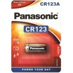 Panasonic CR123A 3V Lítium fotó elem