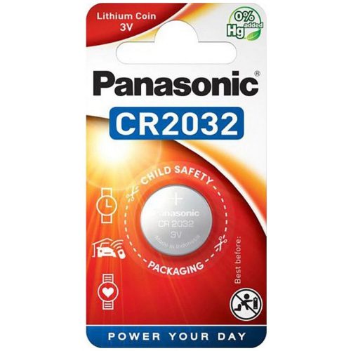 Panasonic CR2032 Lithium 3V gombelem