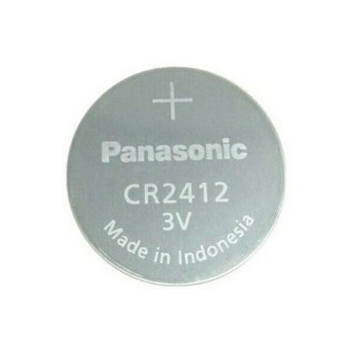 Panasonic CR2412 ipari kiszerelésű 3V Lithium gombelem 