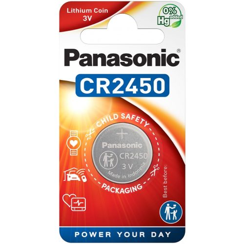 Panasonic CR2450 3V Lithium gombelem