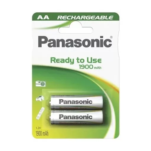 Panasonic 1900mAh HR6 HHR-3MVE/2BP NiMh ceruza akkumulátor AA újratölthető elem