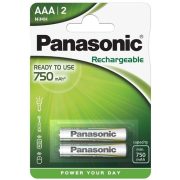 Panasonic HHR4MVE 2BP 750mAh AAA mikro tölthető elem