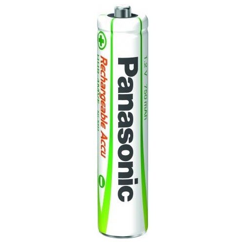 Panasonic HHR4MVE/4BP 1,2V 750mAh NiMh HR03 AAA mikro tölthető elem