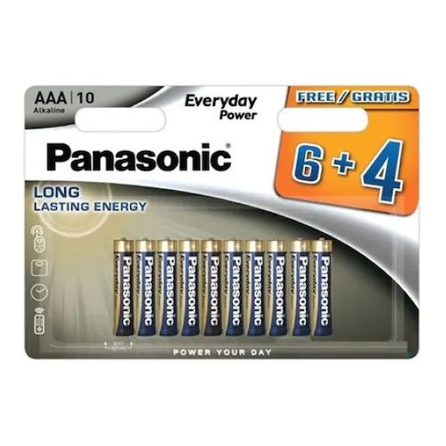 Panasonic LR03EPS/10BW Everyday Power AAA tartós mikro elem